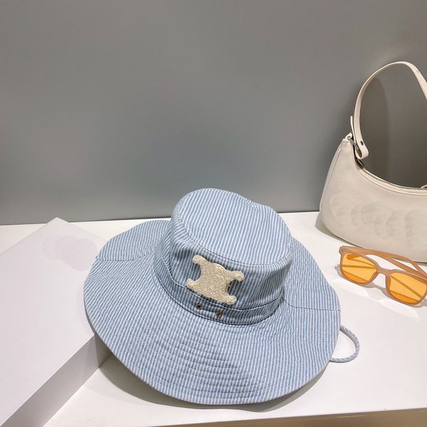 

designer hat bucket hat cap for men woman casquette beanie fashion baseball cap beanie casquettes fisherman bucket hats summer sun visor 504, Blue;gray