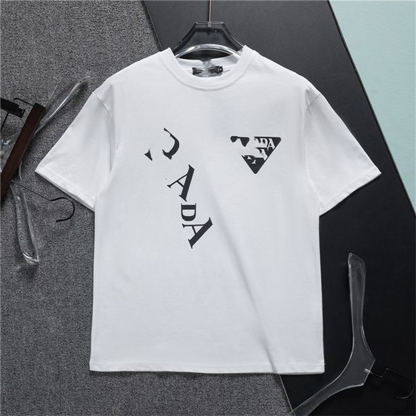

men's loose t-shirt shirt summer fashion men's wardrobe h49, White;black