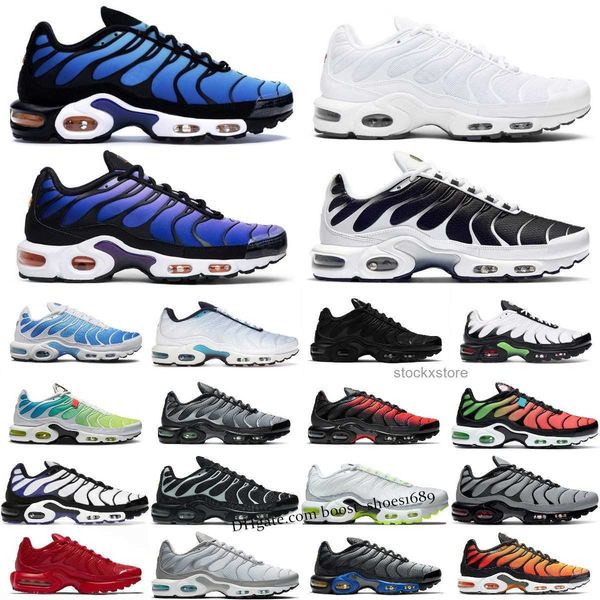 

designer tn plus running shoes mens black white hyper jade royal sunset orange yellow university blue metallic teal women breathable sneaker