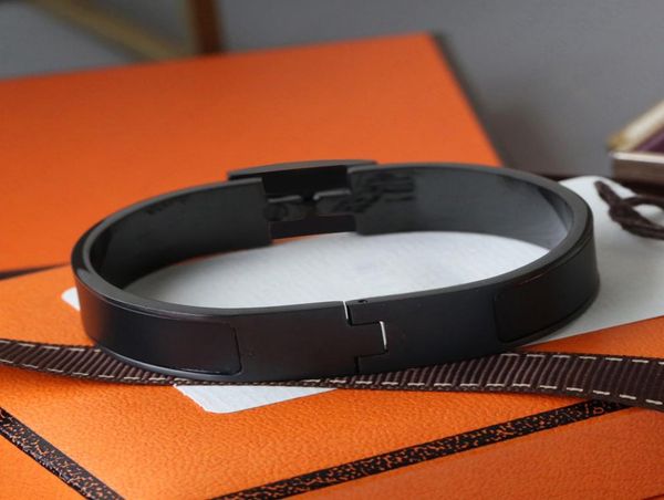 

h bracelet bracelets mens silver bangle braclets designer armband bangles braclet pulsera bracciale bracciali braccialetto pulsera6792509, Black