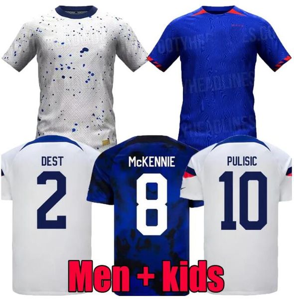 

pulisic dest mckennie world cup soccer jerseys 2023 2024 aaronson musah usas morgan lloyd america football shirt united states 23 24 pulisic, Black;yellow