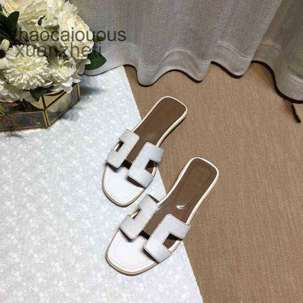 

slippers her sandals flat heel beacbrand women slipper oran shoes classic famous summer designer fashion flops leather lady slides shoes l b