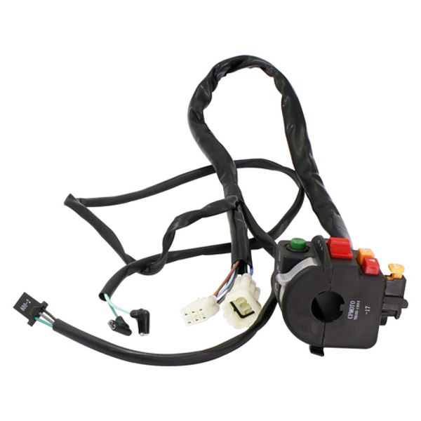 

handlebar switch (lh) left hand switch assembly x8 7020-160600 for cfmoto atv cf800-2 cf moto 7020-160700-00001 handlebar switch, rh