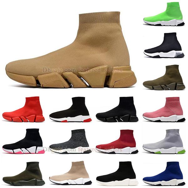 

full beige shoes sock shoe designer mens womens graffiti sole clear triple black 2.0 pink volt green dark brown vintage rise white universit