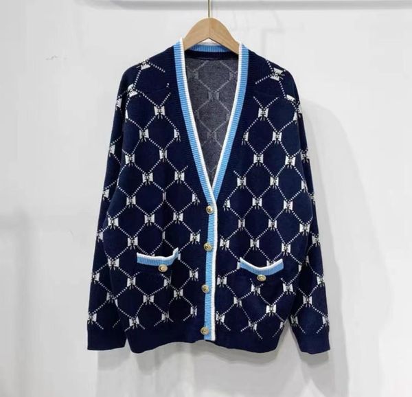 

women's jackets maje long sleeve diamond jacquard knit cardigan, Black;brown