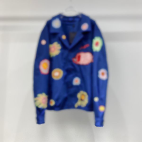 

23fw paris italy 3d hoodies blue jackets double side casual street fashion pockets warm men women couple outwear l0720, Black;brown