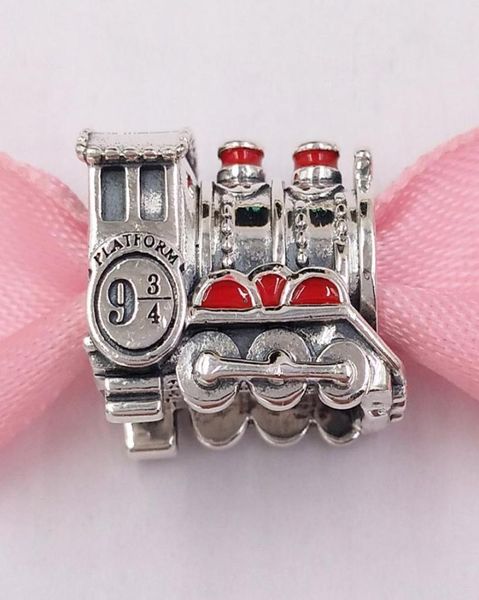 

andy jewel jewelry authentic 925 sterling silver beads herry pote hogwarrts express train charms fits european style bracelets & neckla31770, Black