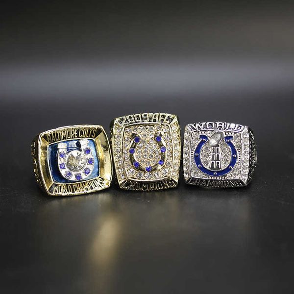 

1970 2006 2009 indianapolis pony championship ring set, Silver