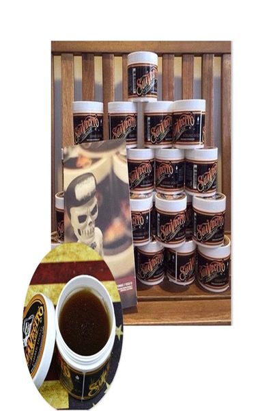 

suavecito hair pomade strong style restoring hair wax skeleton slicked back oil mud for men8515813