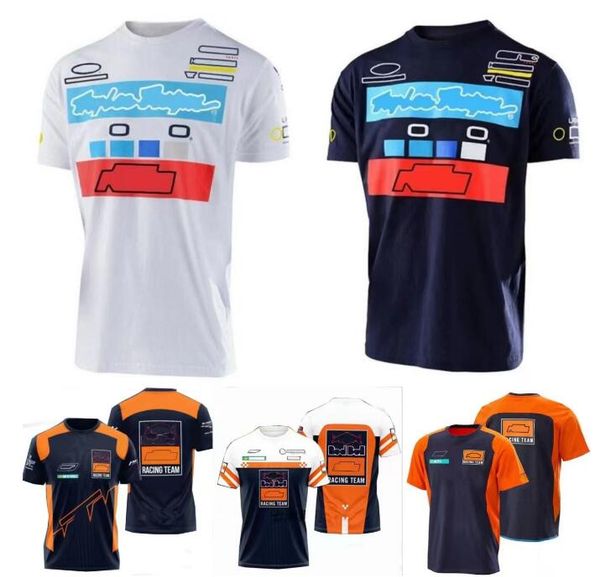 

f1 racing t-shirt summer short sleeve jersey same customized