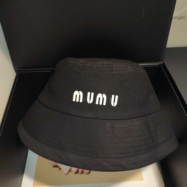 

miu letter fisherman hat female designer beanie cap soft duck tongue hat versatile wide brim fashion brand hat, Blue;gray