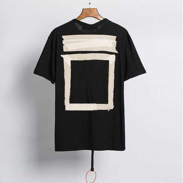 

classics luxury mens t shirt designer brand t-shirts casual summer tees women back arrow x print t-shirt couples sports tshirts hip hop shor, White;black