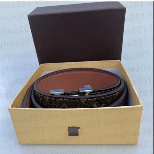 

fashion leather belt luxury accessories smooth buckle men's and women's butt belts for women designer jeans302b, Black;brown