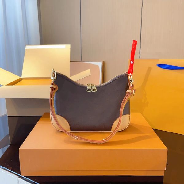 

leather shoulder bag women designer boulogne bag handbag m45832 m45831