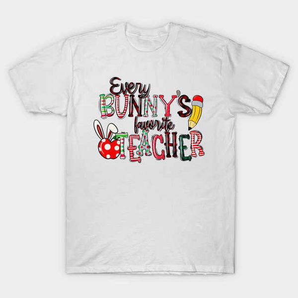 

easter every bunny_ favorite teacher - easter day, White