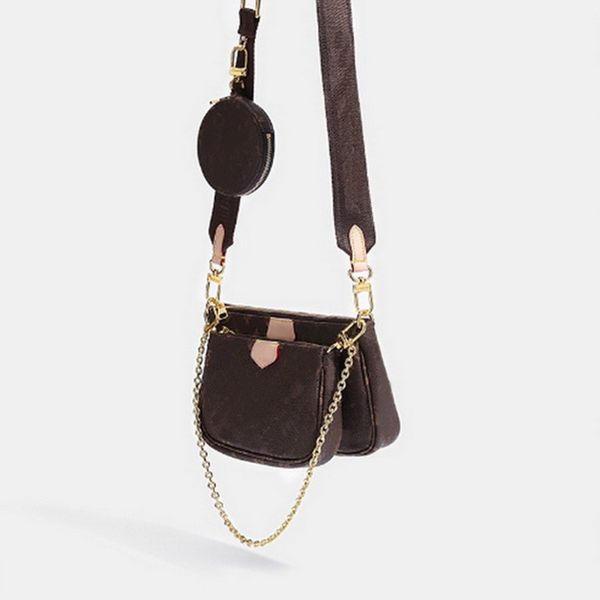 

multi pochette crossbody shoulder bag 3piece/set purse designer bag women luxurys makeup bag messenger bag handbags shoulder crossbody the t