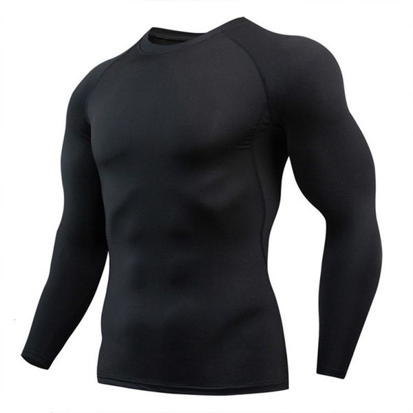 

men's t-shirts men's running compression shirts gym quick-drying stretchy bodybuilding sports t-shirts men workout training print, White;black