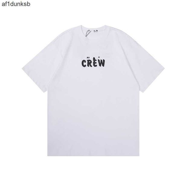 

new student balencaigaly wrinkle letters balencigaly lining men's cotton soft t-shirts resistant printing fashion casual men couple sho, White;black