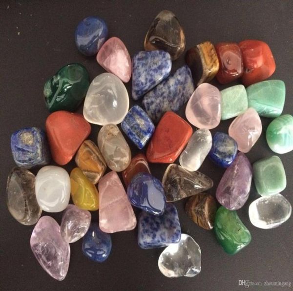 

200g assorted tumbled gemstone face massager mixed stones natural rainbow amethyst aventurine colorful rock mineral agate for chak2199405