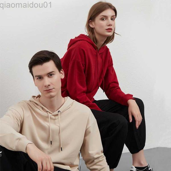 

men's hoodies sweatshirts mrmt 2023 brand new men's tide brand ins wind casual fashion 280g small terry drop shoulder hooded sweat, Black