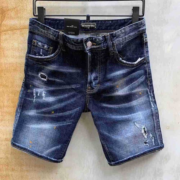 

denim d2 dsq dsquare 2 hole jeans jeans men jeans mens causal luxury designerjeans skinny ripped cool guy fashion brand fit jeans men washe, Blue