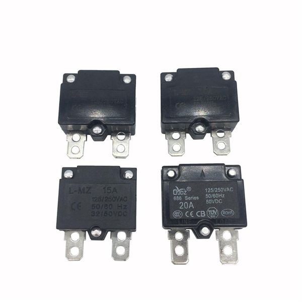 

children's electric vehicle battery automatic reset relay fuse short current overload protector kid's electric car acces276d