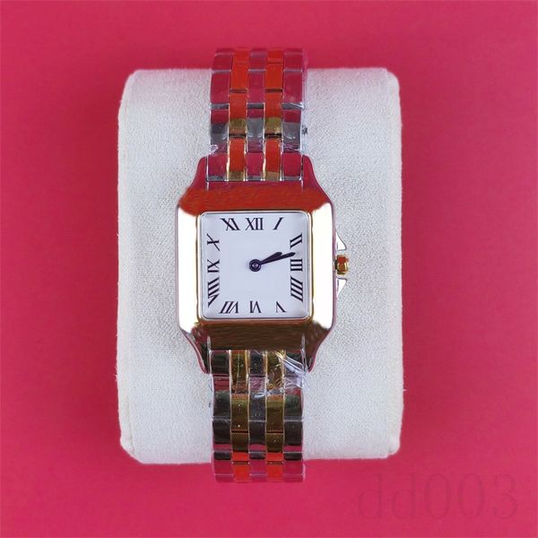 

fashion watch for mens designer watches waterproof montre homme quartz square couple style ladies watches sb002 c23, Slivery;brown