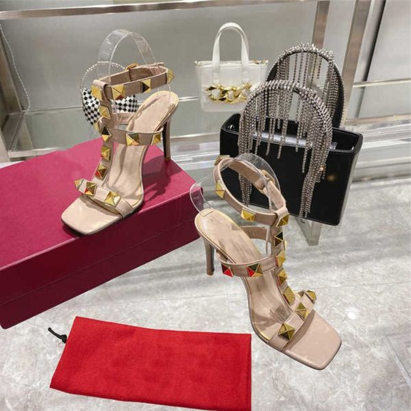 

party valentinolies es shoe sandals high heels cross fashion women summer square toe lace beach up casual slippers 02-35 osz8, Black