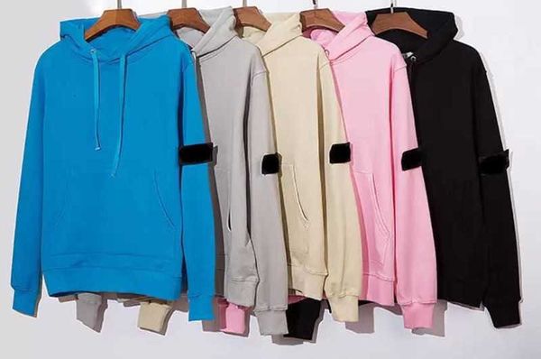 

designers mens stones hoodie candy hoody islands women casual long sleeve couple loose o-neck toney sweatshirt 14 colors, Black