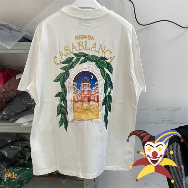 

mens tshirts castle casablanca tshirt large 230720, White;black
