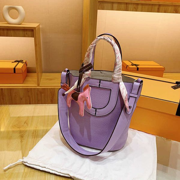 

luxury picotin lock bag women's bags 2023 new online popular pig nose vegetable basket mother water bucket fashion single room handheld