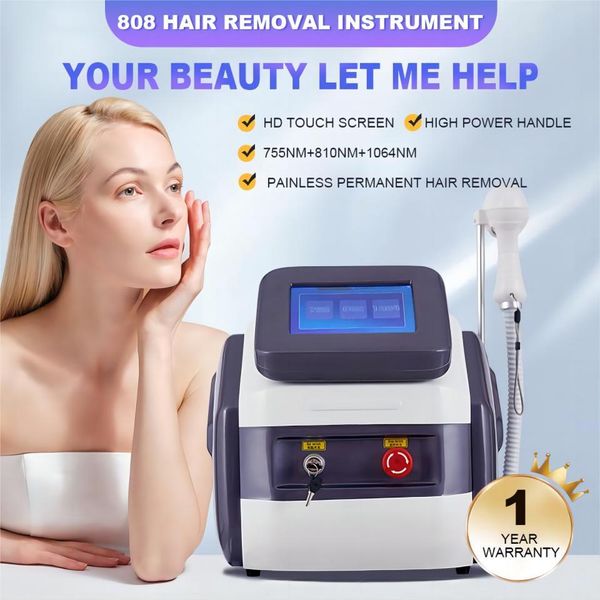 

professional laser hair removal tattoo removal skin tightening skin rejuvenation machine diode laser 755 808 1064nm, Black
