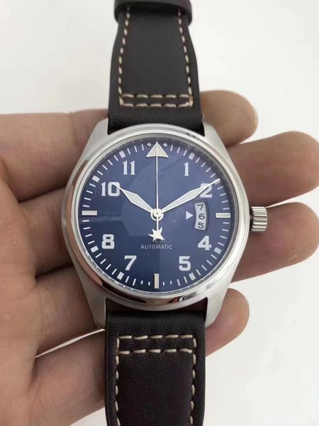

2023 iwcs designer mens fashion casual waterproof watches men quartz stainless steel watch leather band h019, Slivery;golden