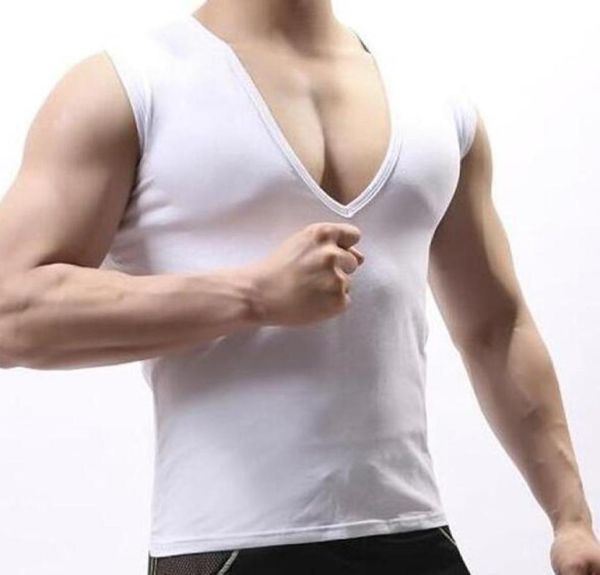 

fashion men bodybuilding tank cotton muscle stringer singlets animal muscle slim shirt sleeveless singlet fitness drop shippi6923223, White;black