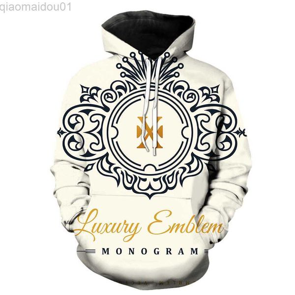 

men's hoodies sweatshirts european and american label pattern men's hoodies casual teens oversized 2022 long sleeve cool sweatshir, Black