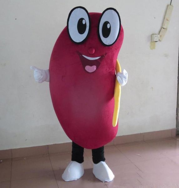 

2018 happy healthy kidney mascot costume for to wear for 3179564, Red;yellow