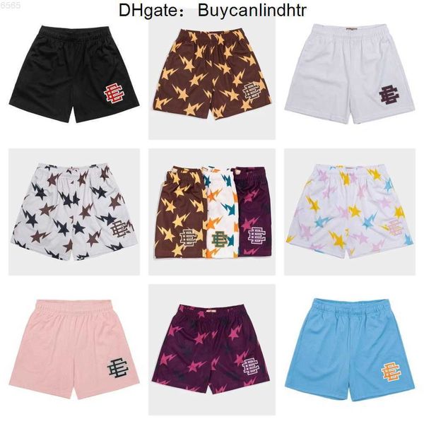 

1ol6 guhr men's shorts ee basic short 22s leopard print loose casual baseball sports basketball dance training five pants, White;black
