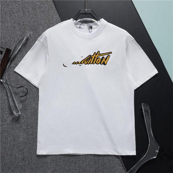

men's loose t-shirt shirt summer fashion men's wardrobe h42, White;black