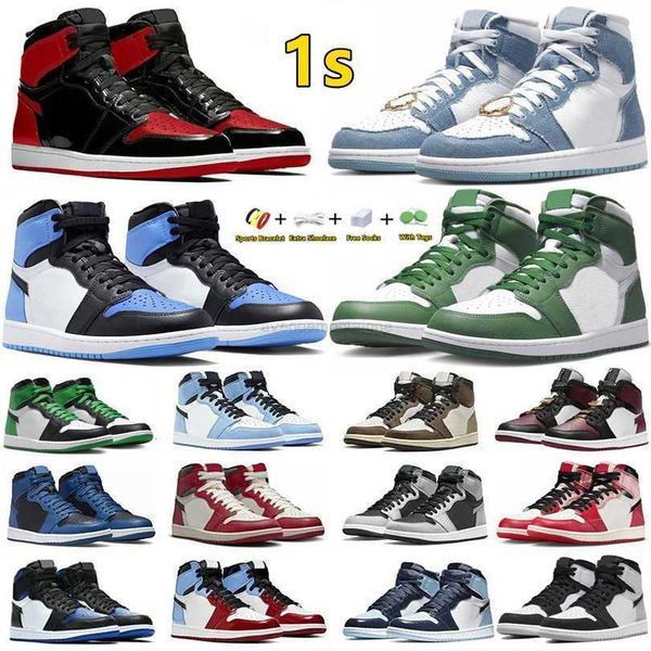 

1 1s mens basketball shoes spider-verse unc toe bred patent starfish chicago lost found dark mocha university blue lucky green men women tra