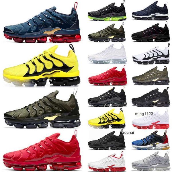 

2025 Running Shoes Mens Trainers Sneakers Triple Black White Volt Orange Gradients Cherry Red Cool Wolf Grey Neon Green Olive Blue Plus Fury, 13_color
