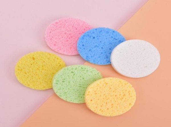 

10pcs sponge cleaning compression soft facial wash puff cleanser comfortable spa exfoliating face care tool sponges applicators an2399009