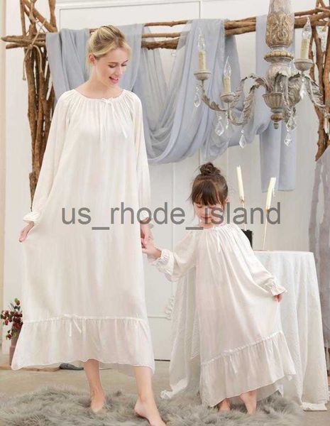 

pajamas mother kids pajamas for girls nightgowns lace mother daughter dresses mother and daughter clothes baby girls pajamas christmas x0721, Blue;red