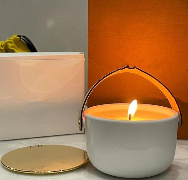 

perfume candle fragrance 220g dehors ii neige feuilles d039or lle blanche l039air du jardin scented parfum in st1429985