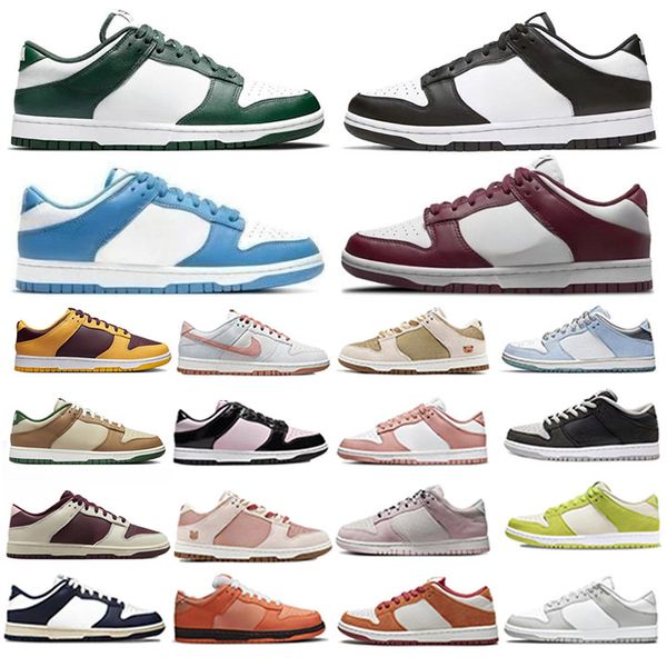 

dunks low retro white black panda valentine day triple pink miami hurricanes concepts orange lobster mans womens running shoes 36-45