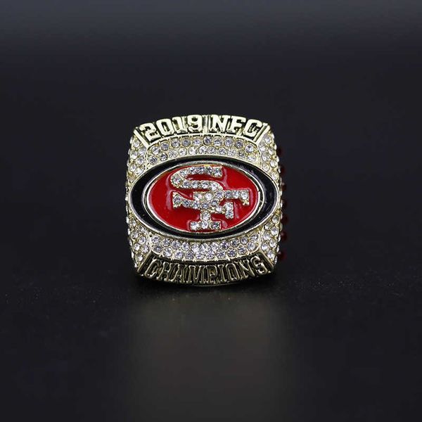 

new 2019 san francisco 49 person championship ring, Silver