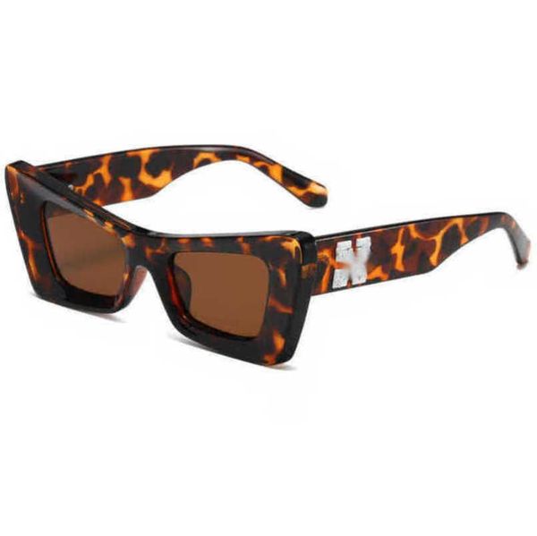 

luxury fashion frames sunglasses men women brand white black cat's eye sunglass arrow x frame eyewear sun glasses bright sports travel