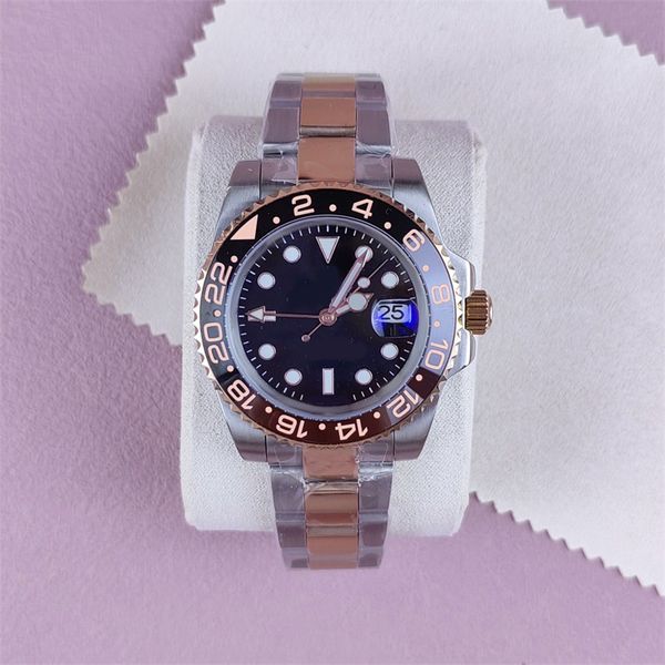 

gmt perfect watches for men designer woman watch ew factory fashion exquisite orologi business style zdr 1675 high end watches luxury dh02 c, Slivery;brown