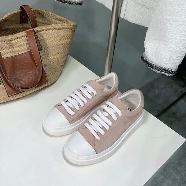 

casual shoes 2023 spring and summer the latest low-lace-up casual shoes for women sports mm, Black