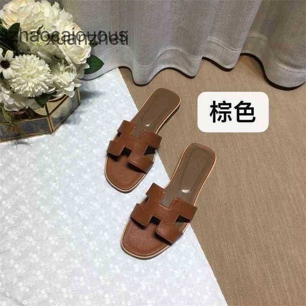 

designer her oran organ wear slipper sandal 2023 slippers bear summer shoes leater flat bea c76l