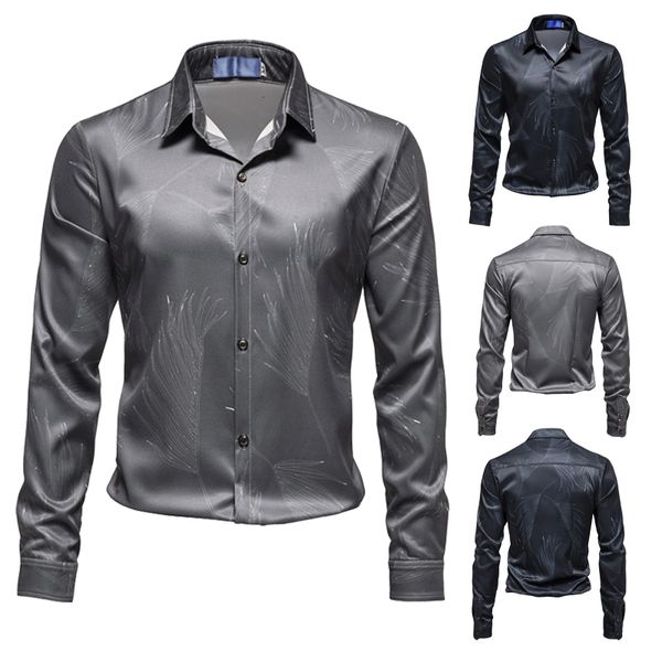 

men's casual shirts fashion mens longsleeved slim outdoor party business office 230720, White;black